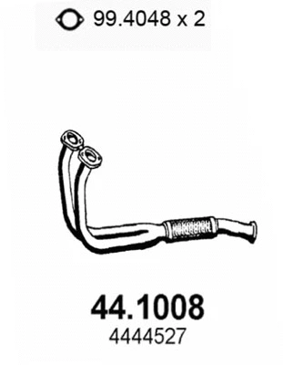 Exhaust Pipe (44.1008)