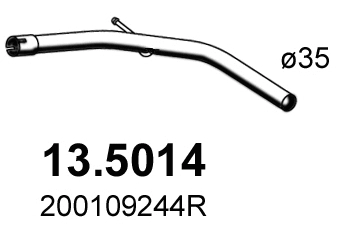 Exhaust Pipe (13.5014)
