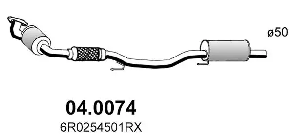 Catalytic Converter (04.0074)