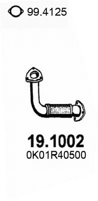 Exhaust Pipe (19.1002)