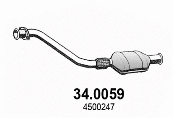 Catalytic Converter (34.0059)