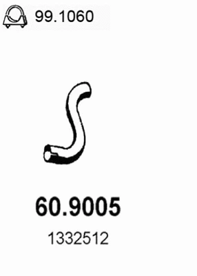 Exhaust Pipe (60.9005)