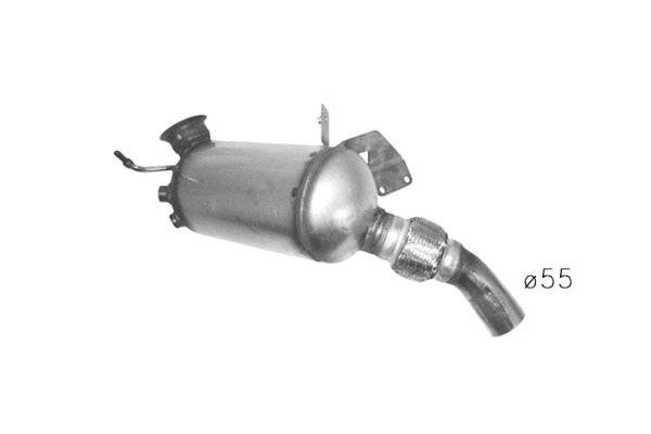 Soot/Particulate Filter, exhaust system (08.15002)