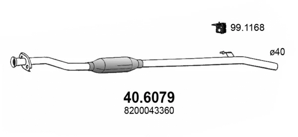 Centre Muffler (40.6079)