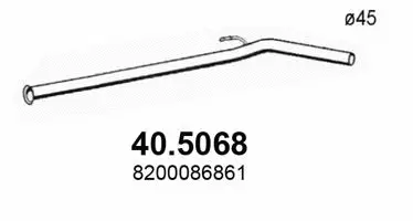 Exhaust Pipe (40.5068)