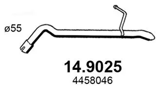 Exhaust Pipe (14.9025)