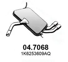 Rear Muffler (04.7068)