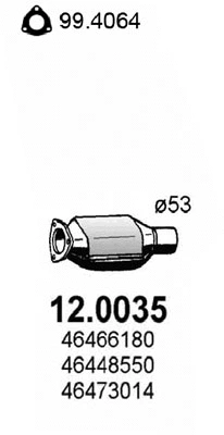 Catalytic Converter (12.0035)