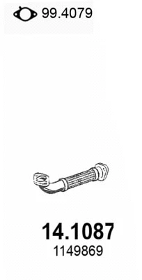 Exhaust Pipe (14.1087)