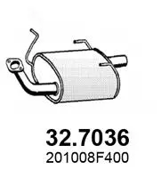 Rear Muffler (32.7036)