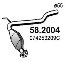 Front Muffler (58.2004)