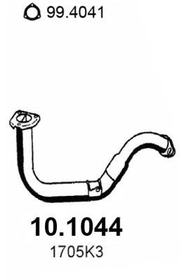 Exhaust Pipe (10.1044)