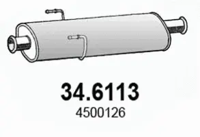 Centre Muffler (34.6113)
