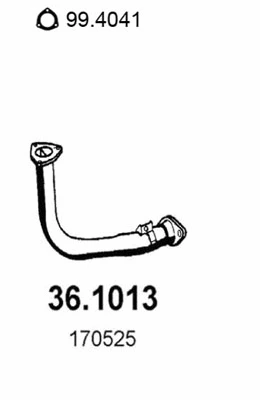 Exhaust Pipe (36.1013)