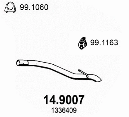 Exhaust Pipe (14.9007)