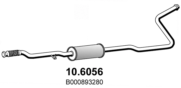 Centre Muffler (10.6056)