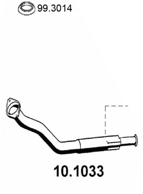 Exhaust Pipe (10.1033)