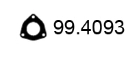 Gasket, exhaust pipe (99.4093)