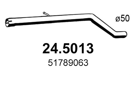 Exhaust Pipe (24.5013)