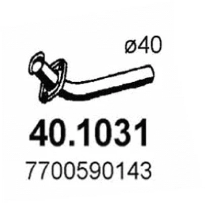 Exhaust Pipe (40.1031)