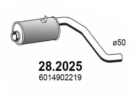 Front Muffler (28.2025)