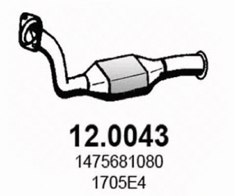 Catalytic Converter (12.0043)