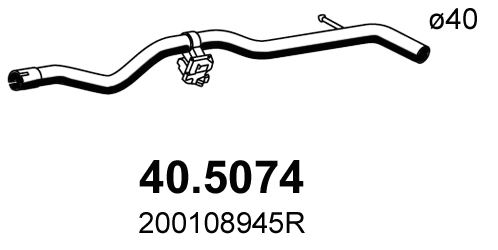 Exhaust Pipe (40.5074)