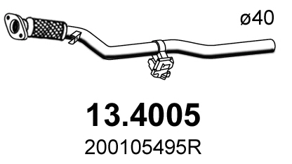 Exhaust Pipe (13.4005)
