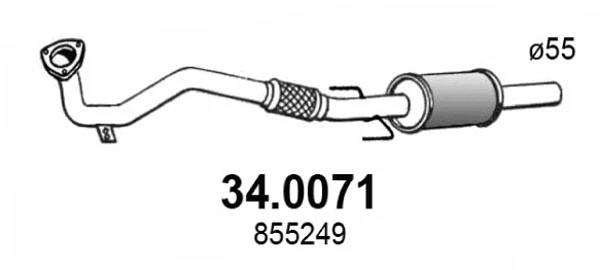 Catalytic Converter (34.0071)