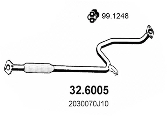 Centre Muffler (32.6005)