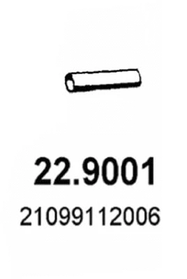 Exhaust Pipe (22.9001)