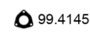 Gasket, exhaust pipe (99.4145)