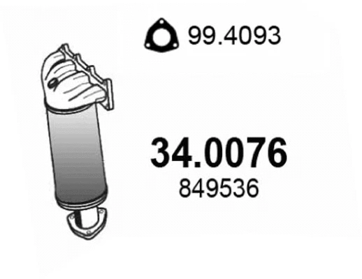 Catalytic Converter (34.0076)