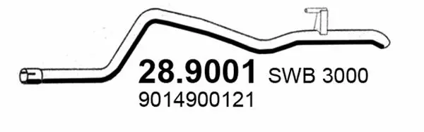 Exhaust Pipe (28.9001)