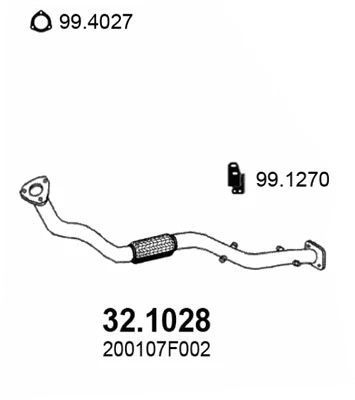 Exhaust Pipe (32.1028)