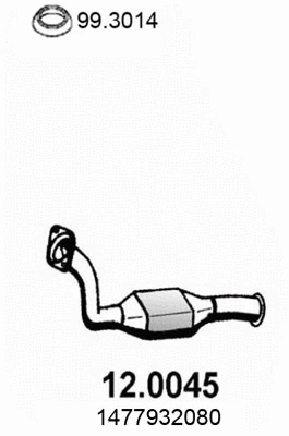 Catalytic Converter (12.0045)