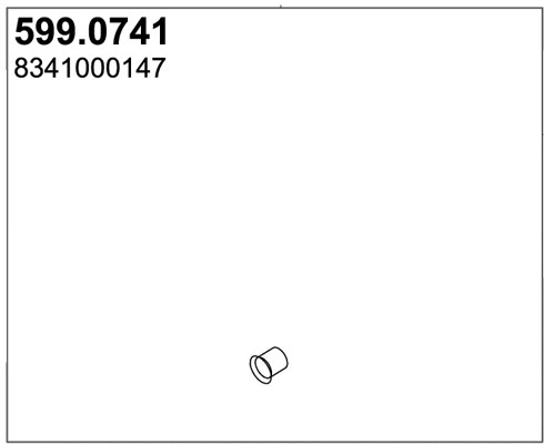 Mounting Kit, muffler (599.0741)