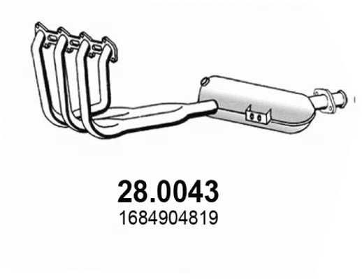 Catalytic Converter (28.0043)