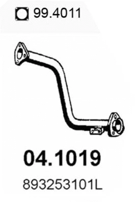 Exhaust Pipe (04.1019)