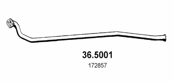 Exhaust Pipe (36.5001)