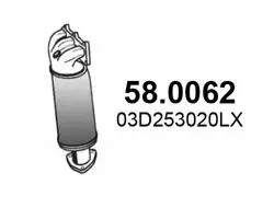 Catalytic Converter (58.0062)