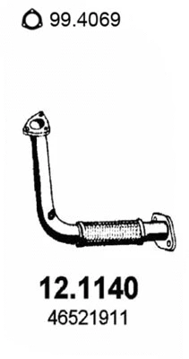 Exhaust Pipe (12.1140)