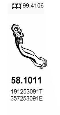 Exhaust Pipe (58.1011)