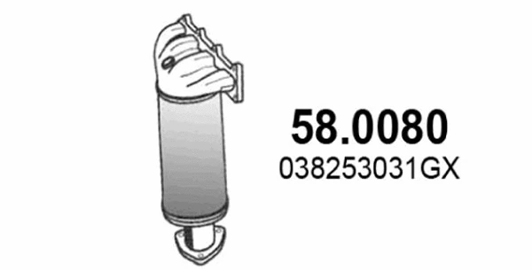 Catalytic Converter (58.0080)