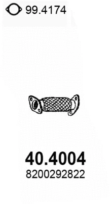 Exhaust Pipe (40.4004)