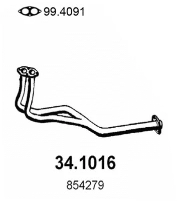 Exhaust Pipe (34.1016)