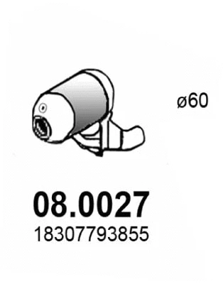 Catalytic Converter (08.0027)