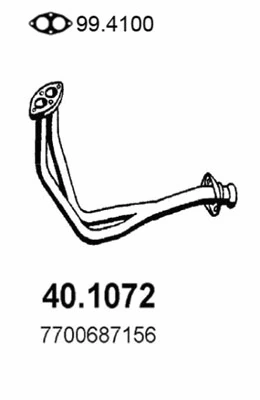 Exhaust Pipe (40.1072)