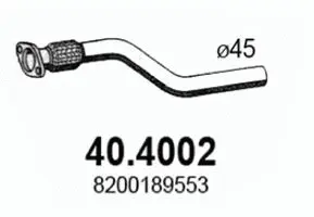 Exhaust Pipe (40.4002)