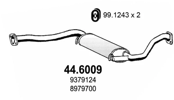 Centre Muffler (44.6009)
